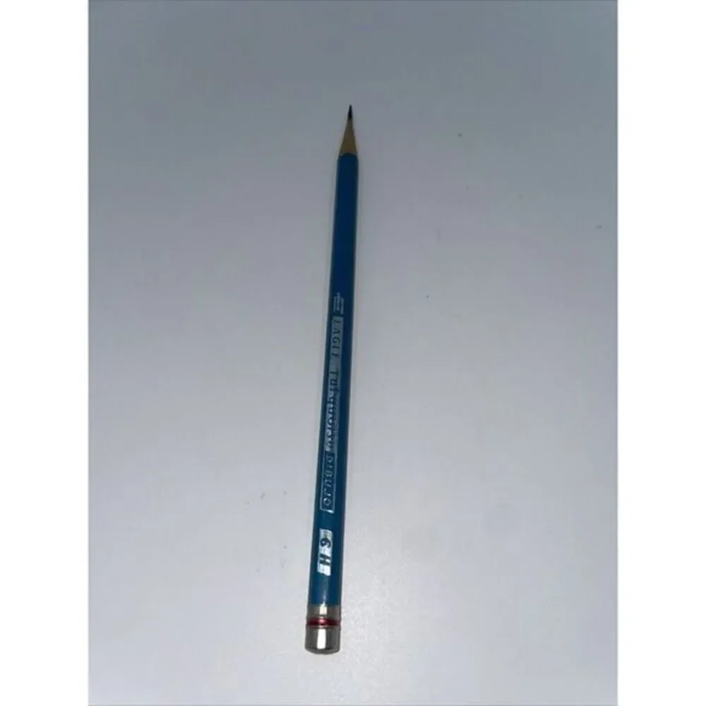 Vintage pencil Eagle Chemi-Sealed Turquoise‎ Drawing 6H - sharpened 7